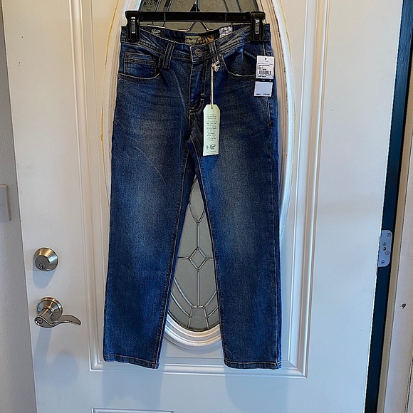 🎉HP🎉Original Penguin Boys Denim Medium Wash Straight Leg Blue Jeans - 8 - Picture 1 of 12